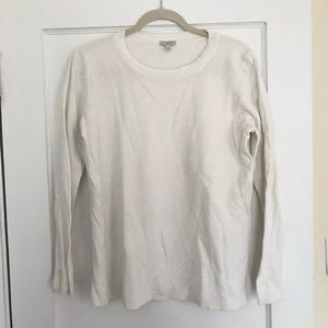 Simple White Sweater